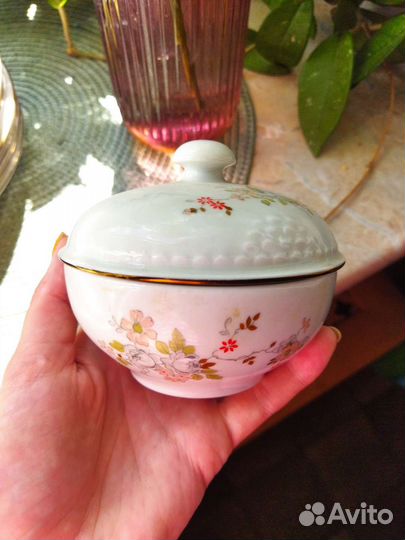 Чайный сервиз фарфор ГДР набор посуды