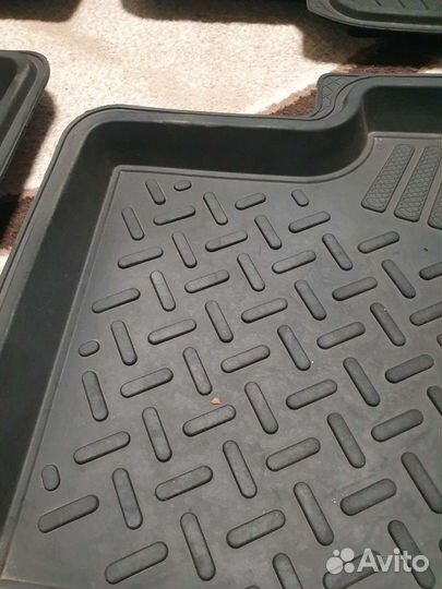 Автомобильные коврики резиновые фольксваген тигуан