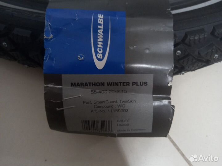 Велопокрышка Schwalbe Marathon Winter Plus 144