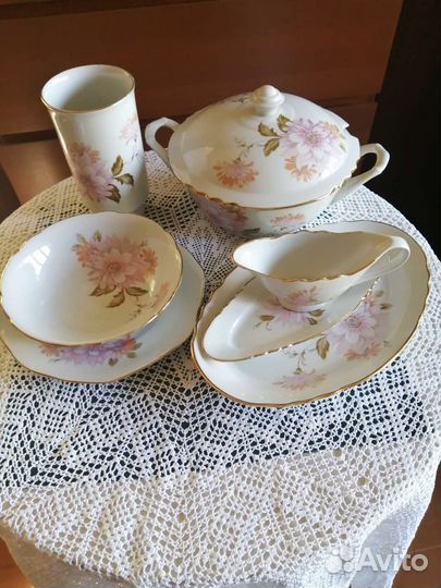 Столовый сервиз фарфор СССР