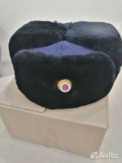 Шапка ушанка мужская военная
