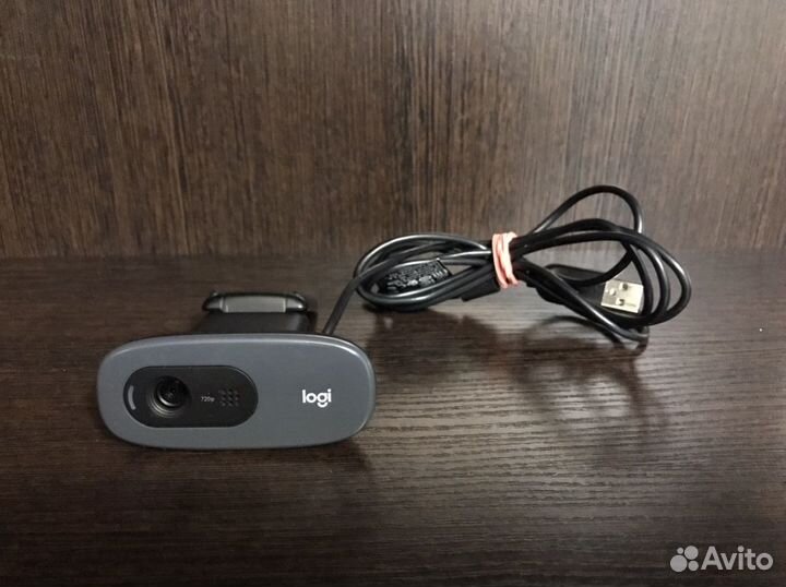 Веб-камера Logitech HD Webcam C270, black
