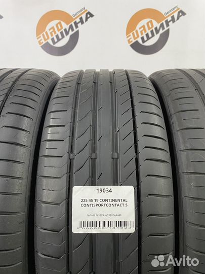 Continental ContiSportContact 5 225/45 R19