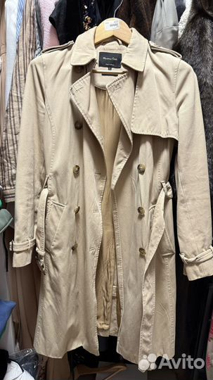 Massimo dutti тренч