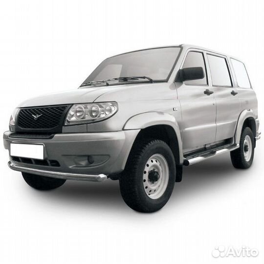 Защита переднего бампера UAZ patriot