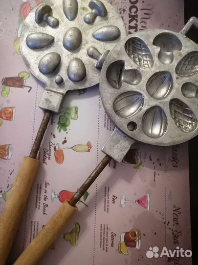 Форма для выпечки СССР грибочки