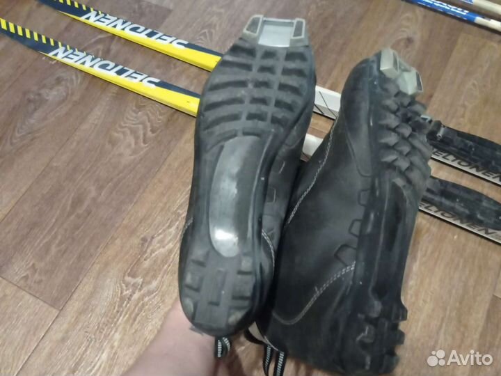 Лыжи беговые + ботинки