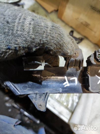 Накладка на бампер Hyundai Sonata LF 2017-2019