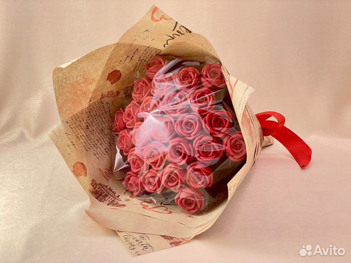 Букет из шоколадных роз