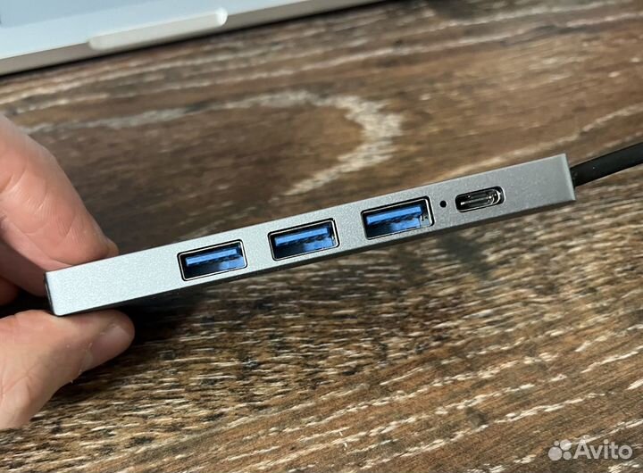 Переходник MacBook type-c на hdmi 4k