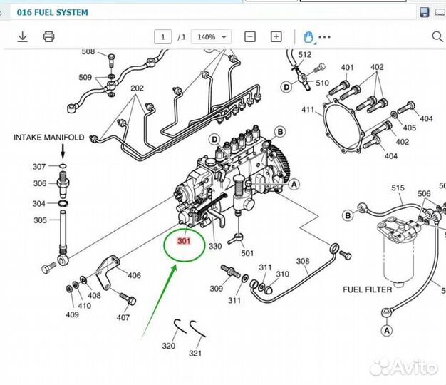 Тнвд doosan DX225 LCA