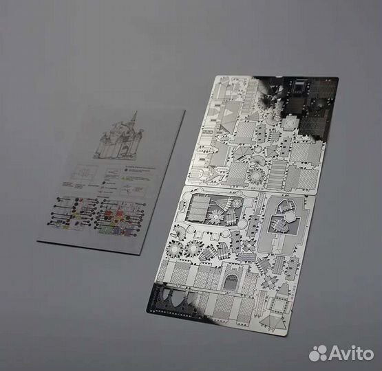 3D металлическая модель для сборки