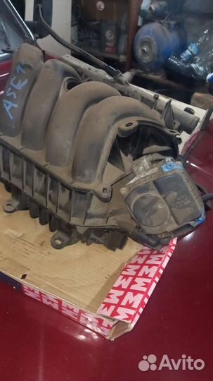 Дросельная заслонка сколектором ситроен с5