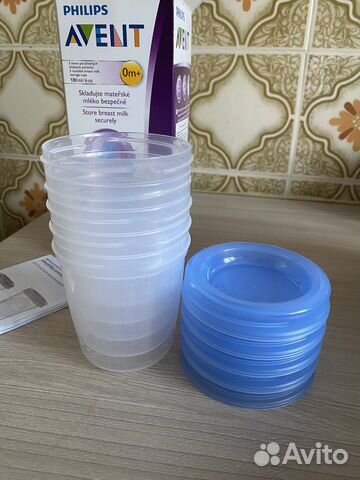 Контейнеры новые для молока philips avent
