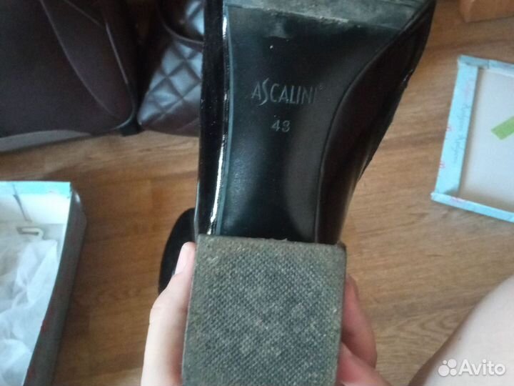 Полуботинки ascalini, размер 43