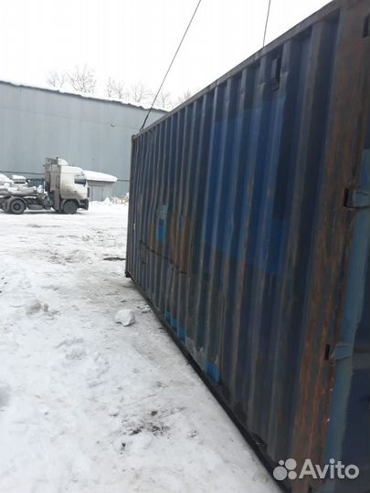 Высокий морской контейнер 40 фт