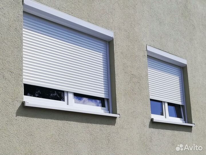 Рольставни для окон металлические