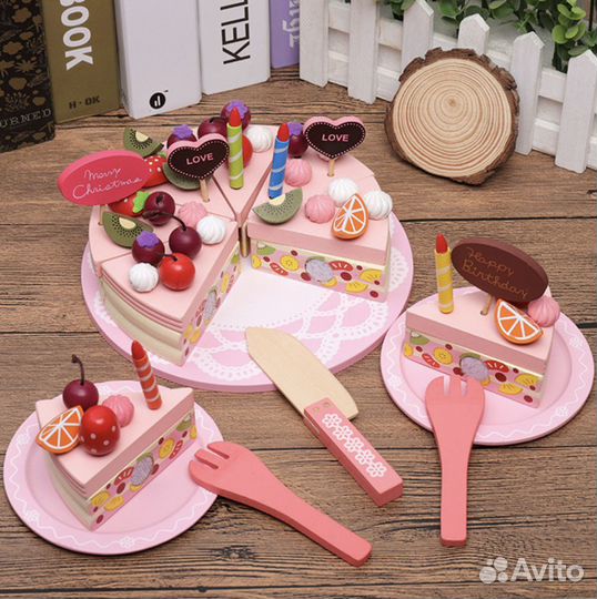 Деревянный детский набор 