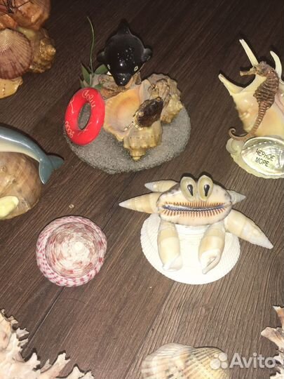 Сувениры из ракушек и ракушки