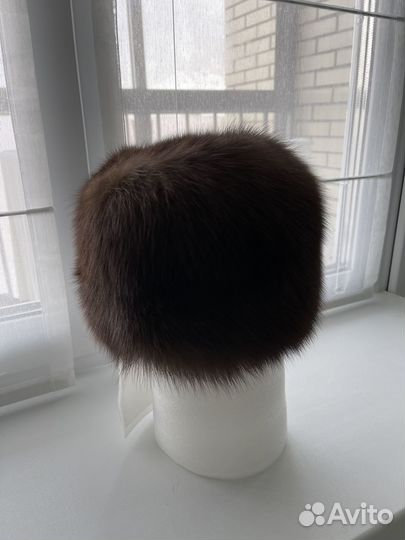 Шапка соболь женская