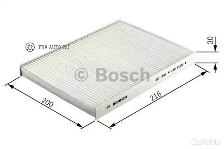 Bosch 1 987 432 416 Фильтр салона mitsubishi lance