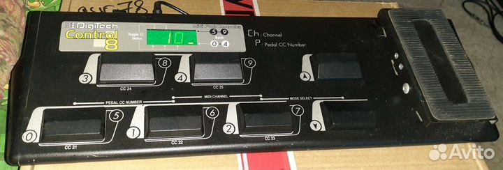 Digitech Control 8 Midi контроллер