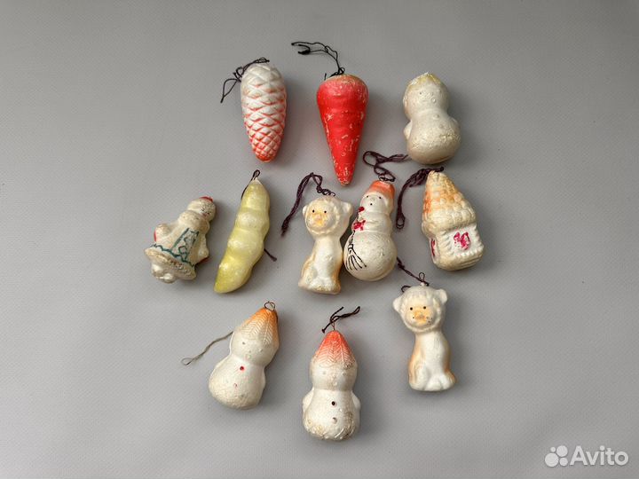 Елочные игрушки СССР