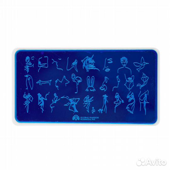 Диск для стемпинга Global Fashion #-41