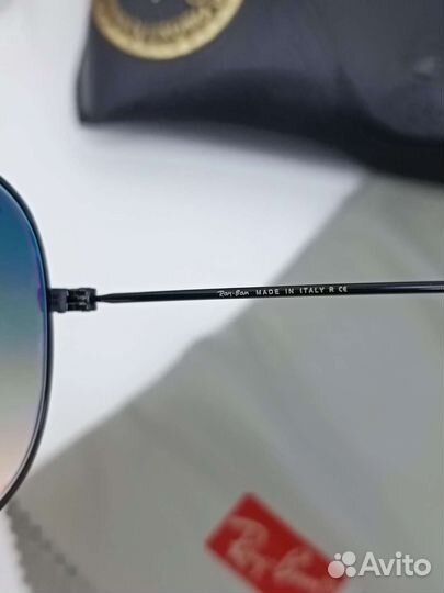 Очки ray ban aviator 3025 зеркальные