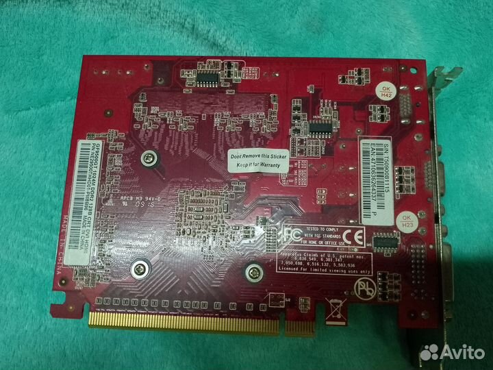 Видеокарта GF9500GT DDR2 1gb