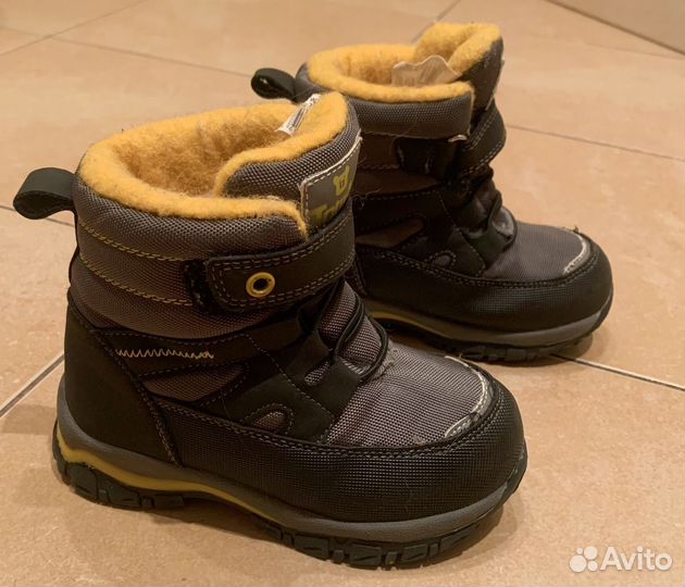 Ботики утепленные 25 размер