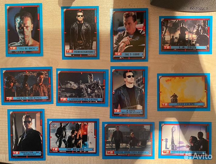 Карточки из коллекции topps Terminator 2 - Judgmen