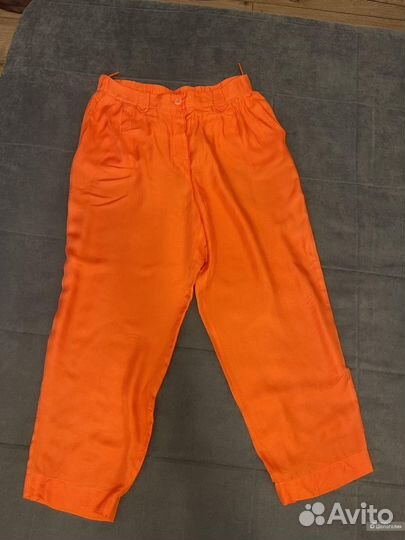 Брюки шёлк, футболки бренд 44-48