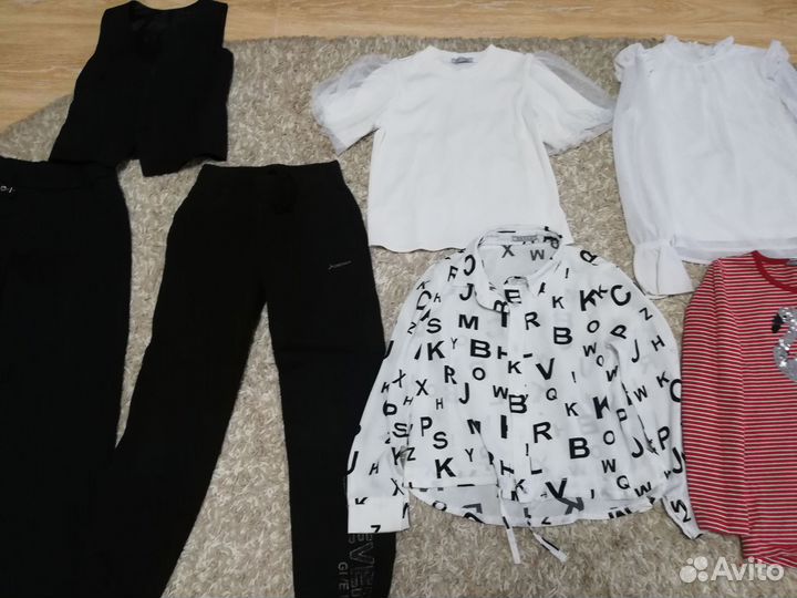 Детские вещи пакетом на девочку 128 134