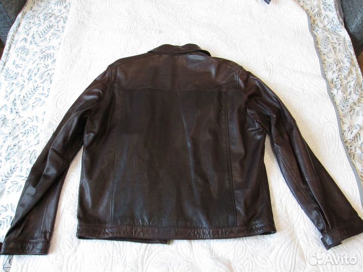 Кожаная куртка мужская