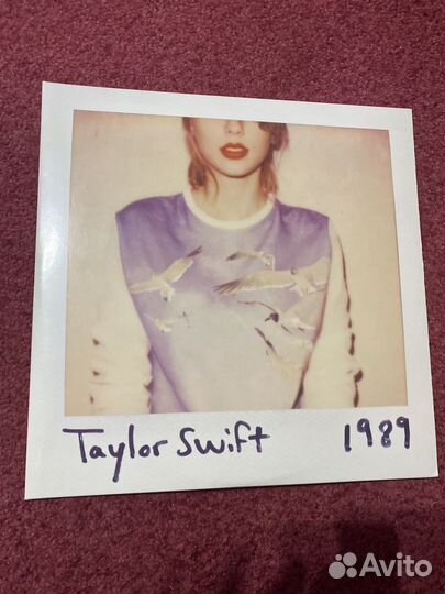Taylor Swift 1989 винил пластинка