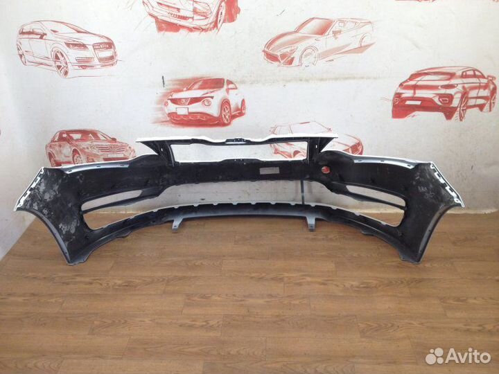 Бампер передний Kia Rio 2015-2017 белый