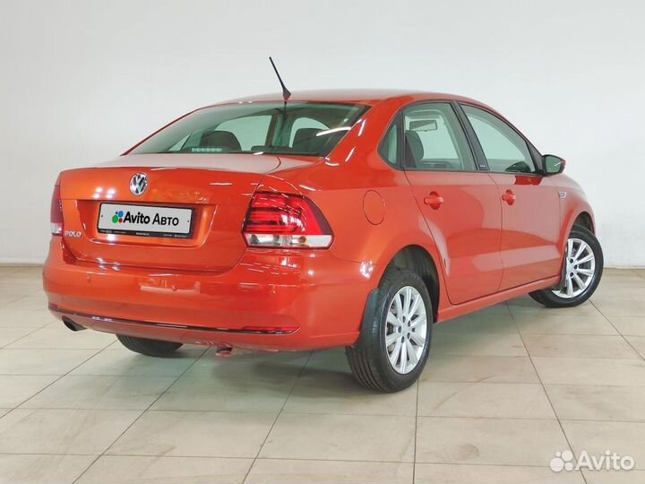 Volkswagen Polo 1.6 AT, 2016, 99 906 км