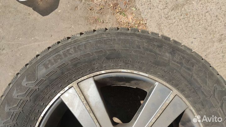 Колеса в сборе зимние на subaru hakkapeliitta 7