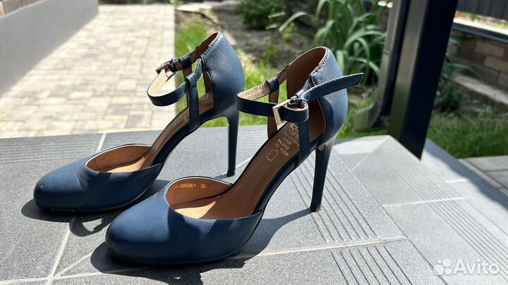 Туфли синие Respect размер 35