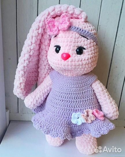 Игрушка Зайка с метрикой