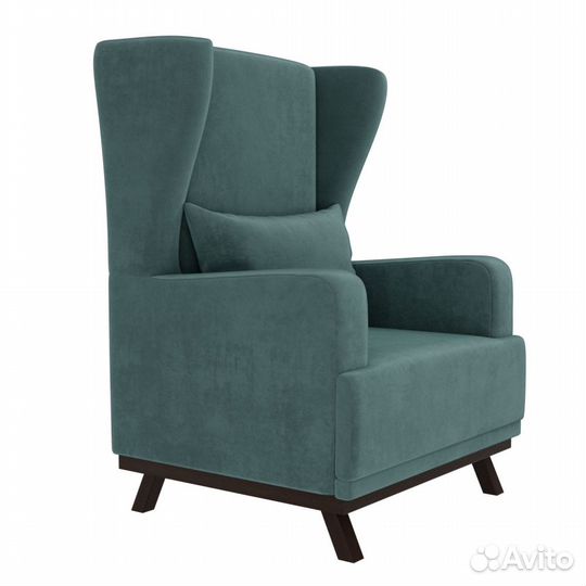 Кресло Джон экокожа белая