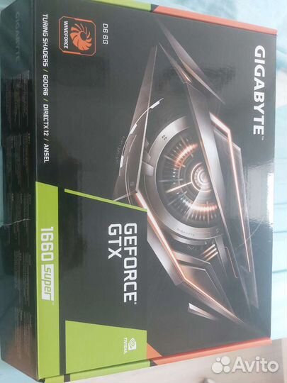 Видеокарта gtx 1660 super 6gb