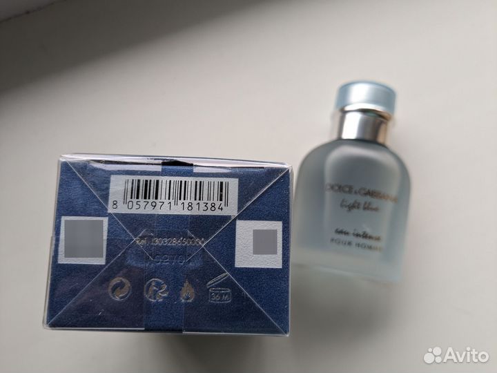 Dolce gabbana light blue eau intense pour homme