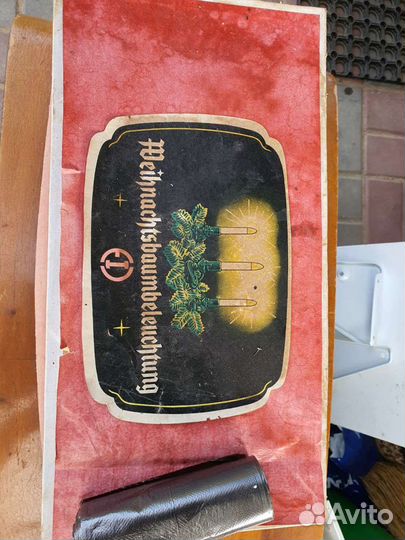 Гирлянда ретро немецкая