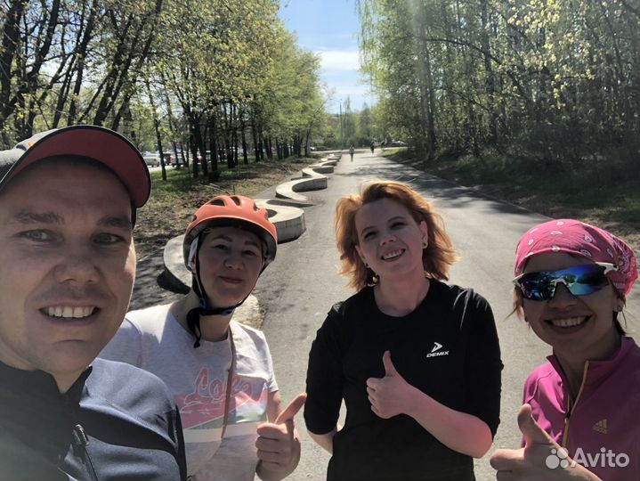 Тренер лыжероллеры бег ОФП