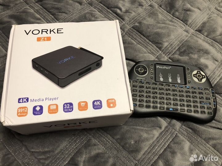TV приставка (смарт тв) vorke z1 s912