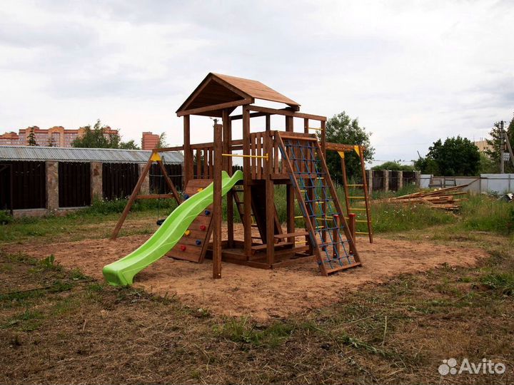 Детский игровой комплекс. Безопасная конструкция