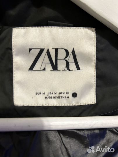 Пуховик женский zara