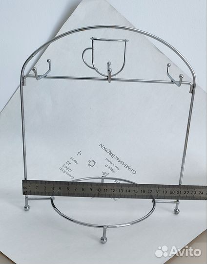 Держатель подставка этажерка для кружек тарелок